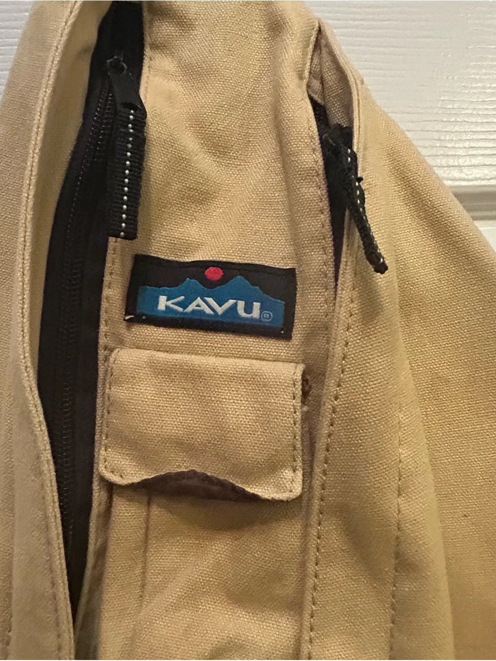 KAVU Sling Backpack in Tan